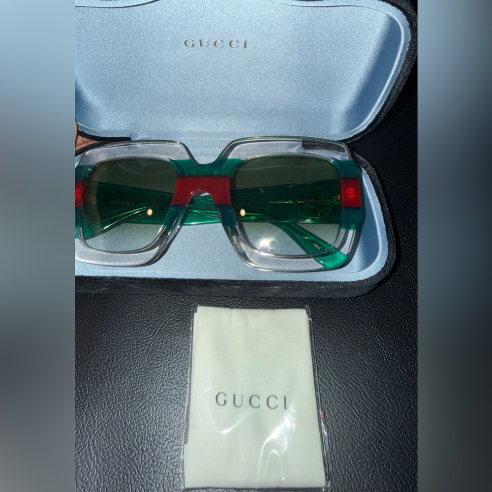 Gucci Emerald Green Sunglasses